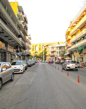 Kavala streets, Greece
