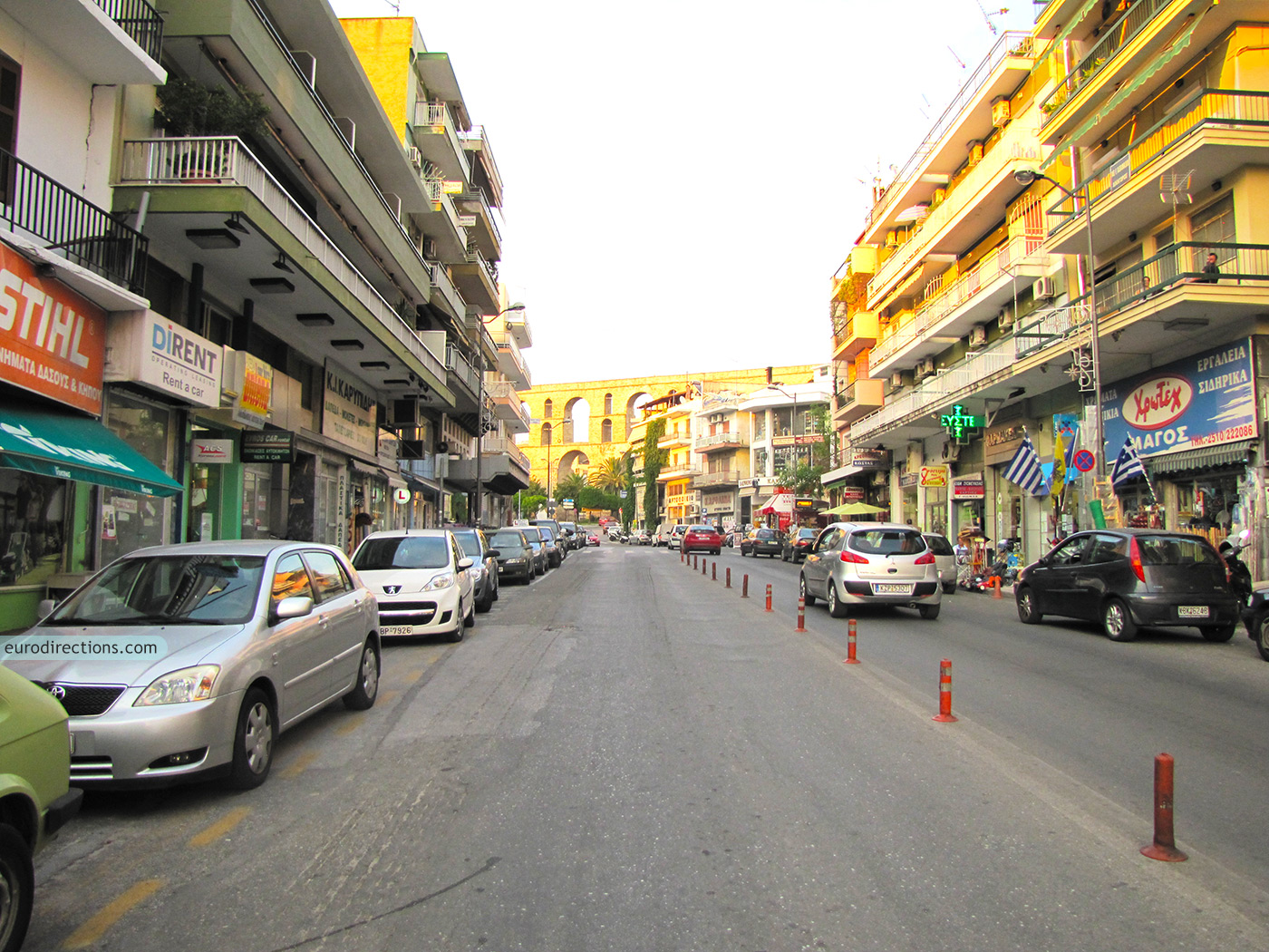 Calles de Kavala, Grecia