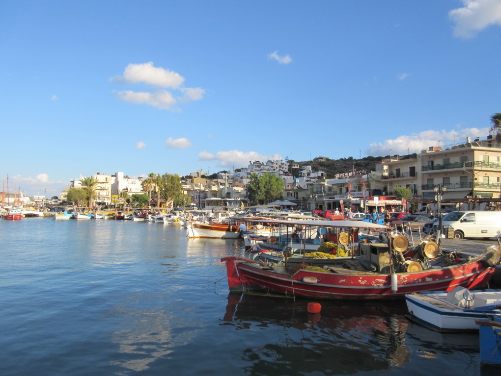 Elounda town, Crete island, Greece