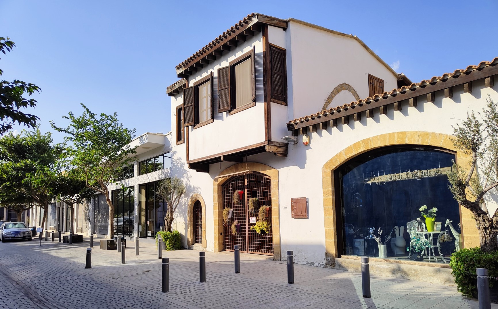 Ordinary view of the streets of Nicosia, Cyprus