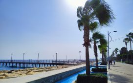 The promenade of Limassol, Cyprus