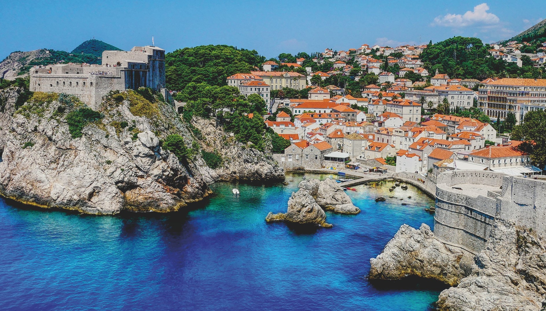 Dubrovnik, Kroatien.