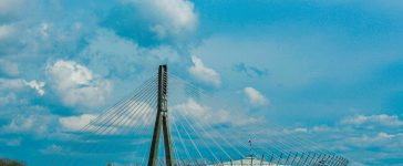 Bridge in Warsaw, Poland