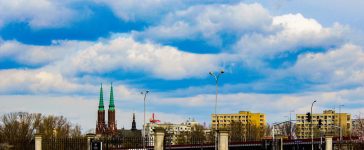 Springtime in Warsaw, Poland