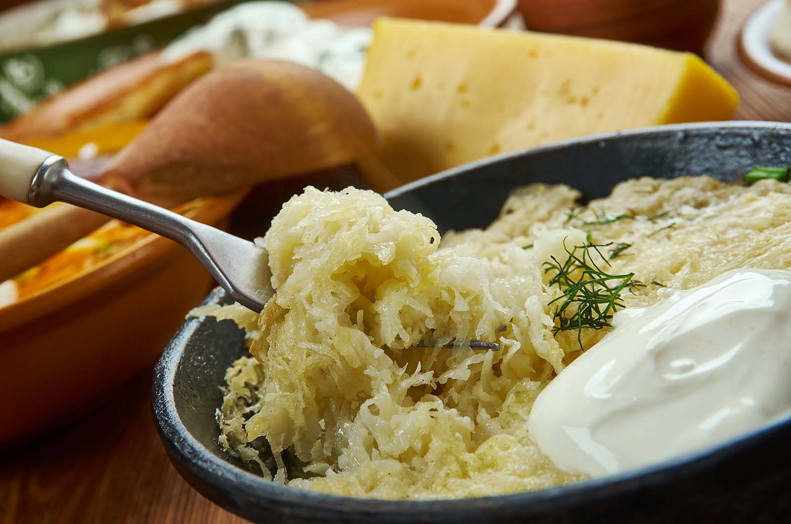 Kugelis - a national dish of Lithuania