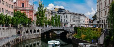 Flights to Ljubljana, Slovenia. Photo by Eugene Kuznetsov