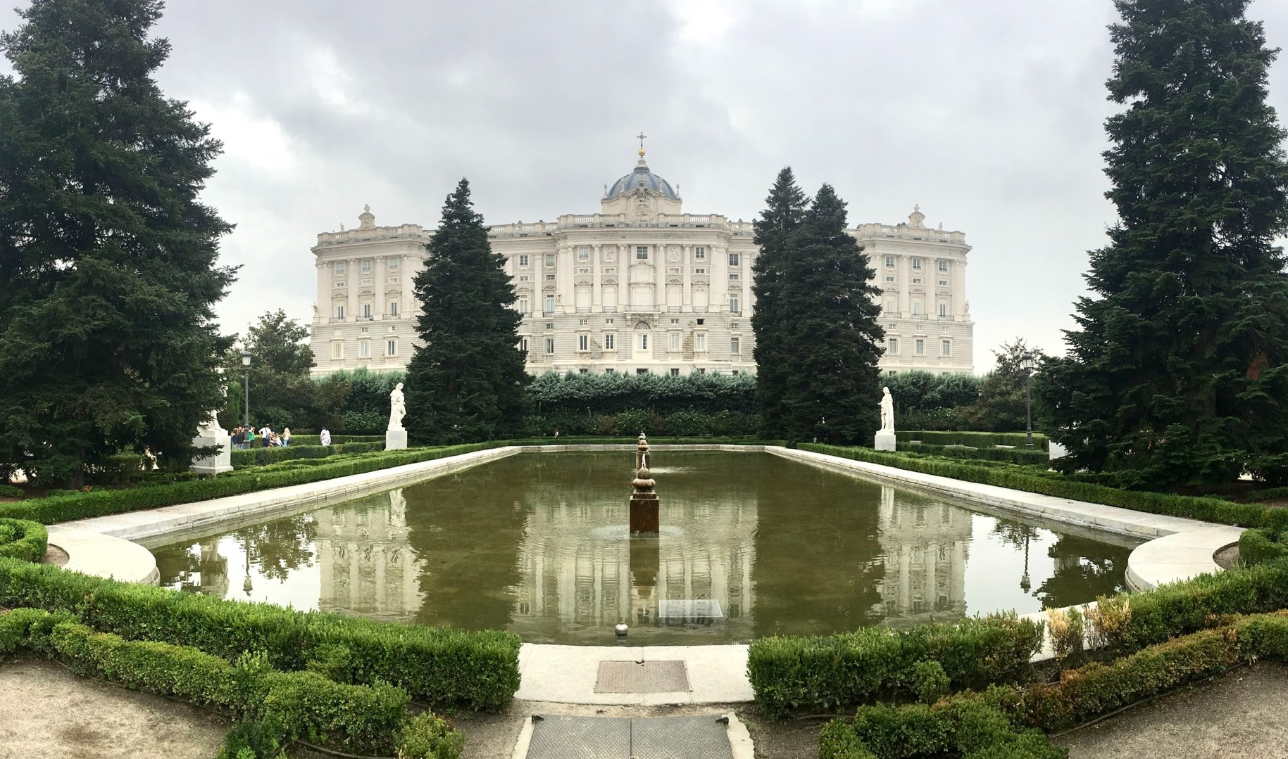 The Royal Palace, Madrid, Spain. 