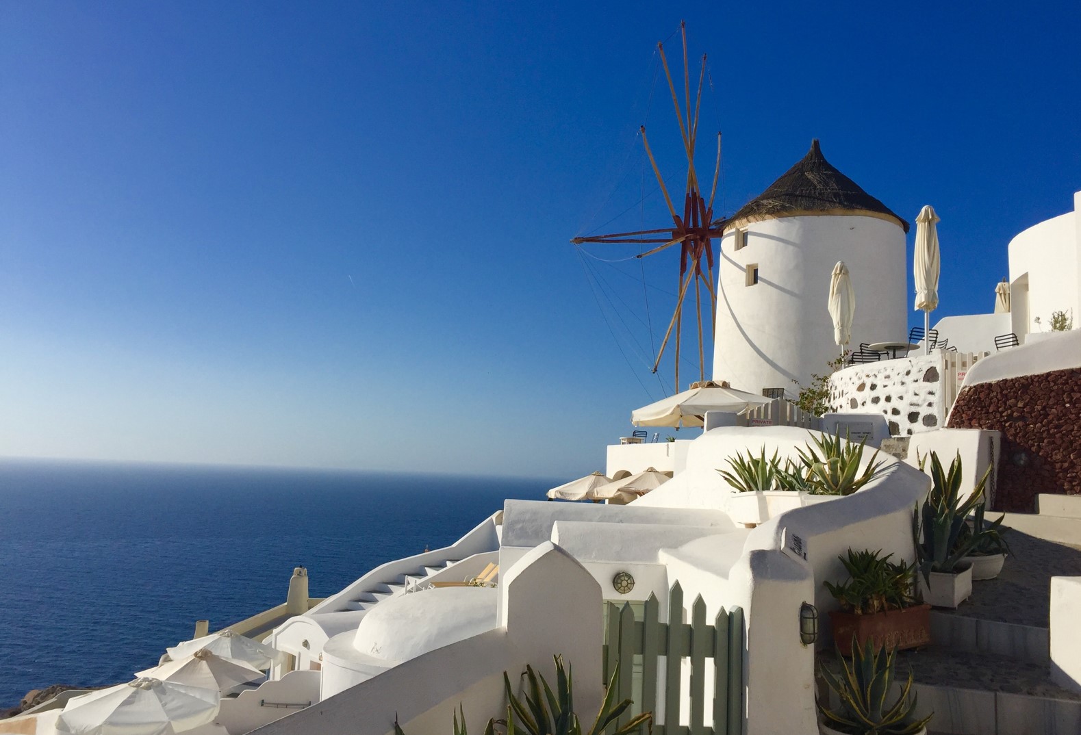 Oia, Santorini Greece. 