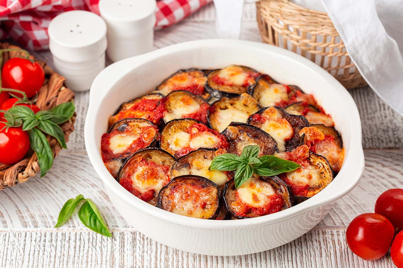 Parmigiana di Melanzane - famoso piatto nazionale italiano