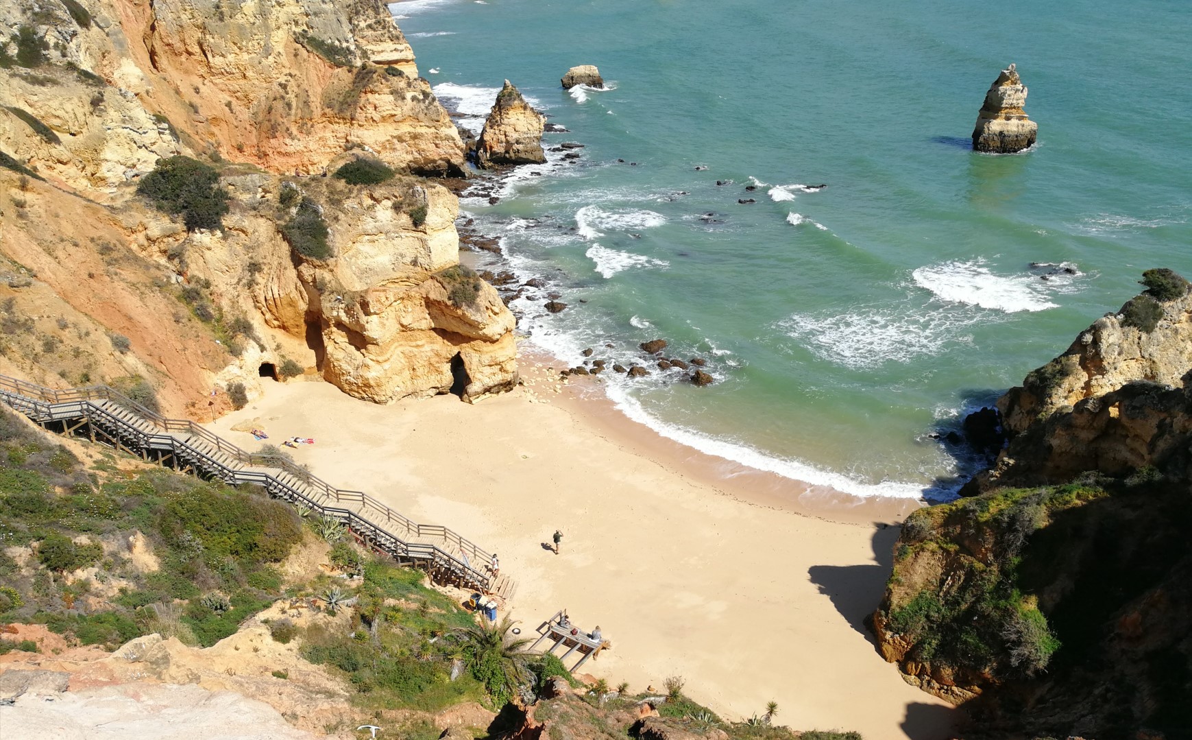 Praia do Camilo - one of the best beaches in Portugal