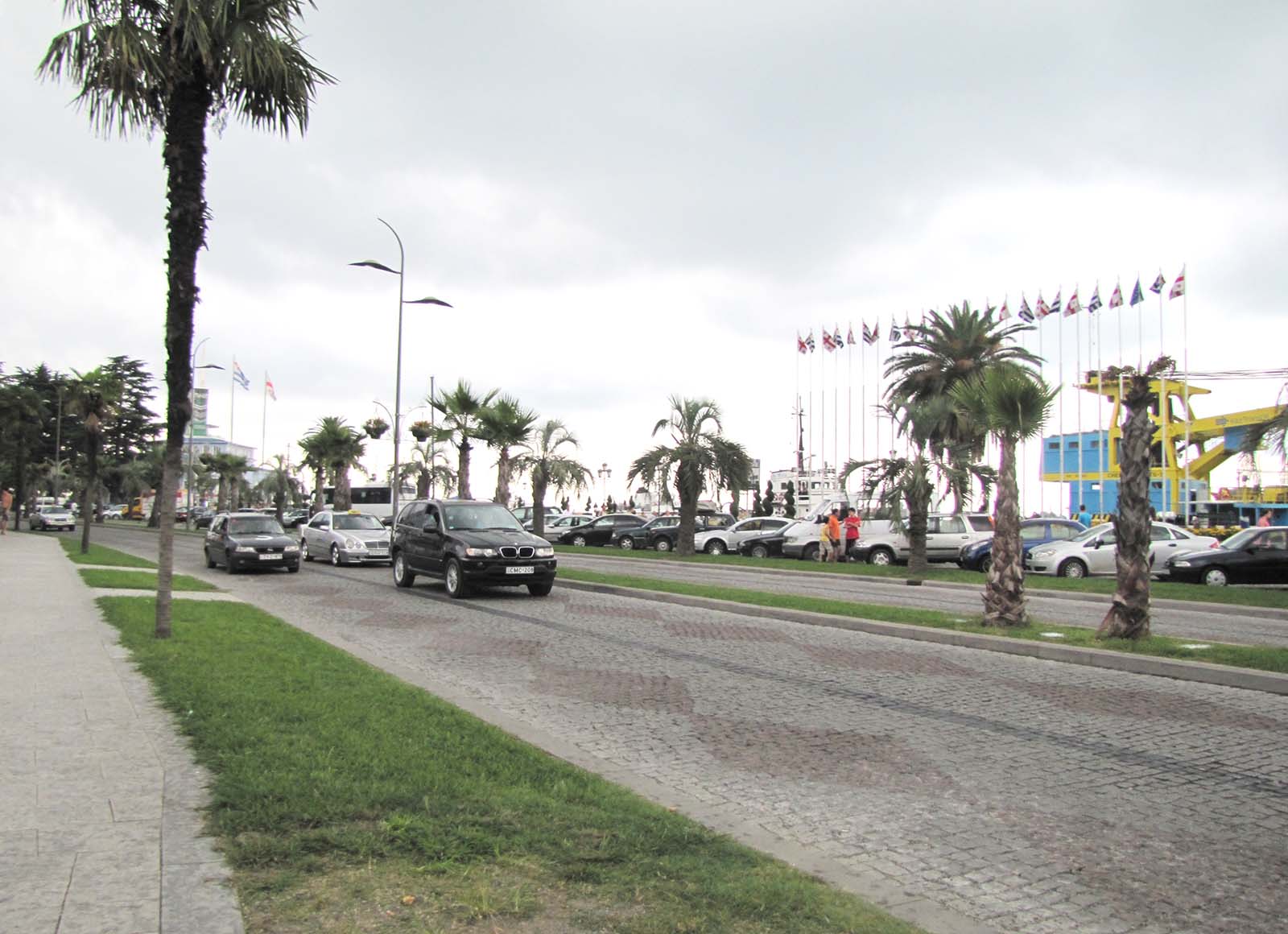Streets of Batumi, Adjara, Georgia