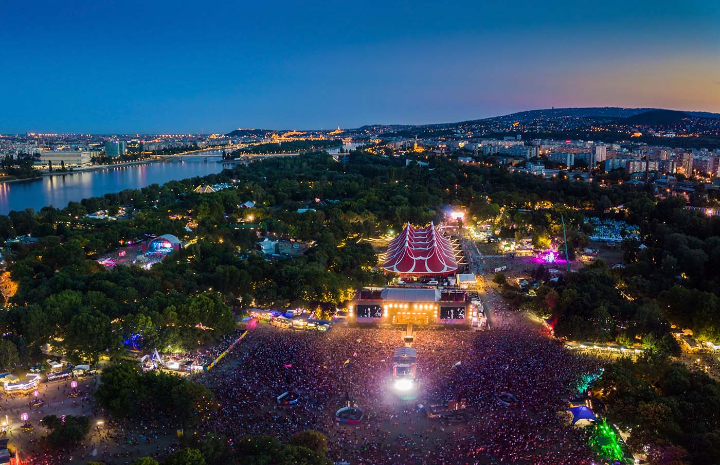 Sziget festival, Budapest