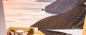 Find flights to Santorini Thira island, Greece