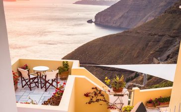 Find flights to Santorini Thira island, Greece