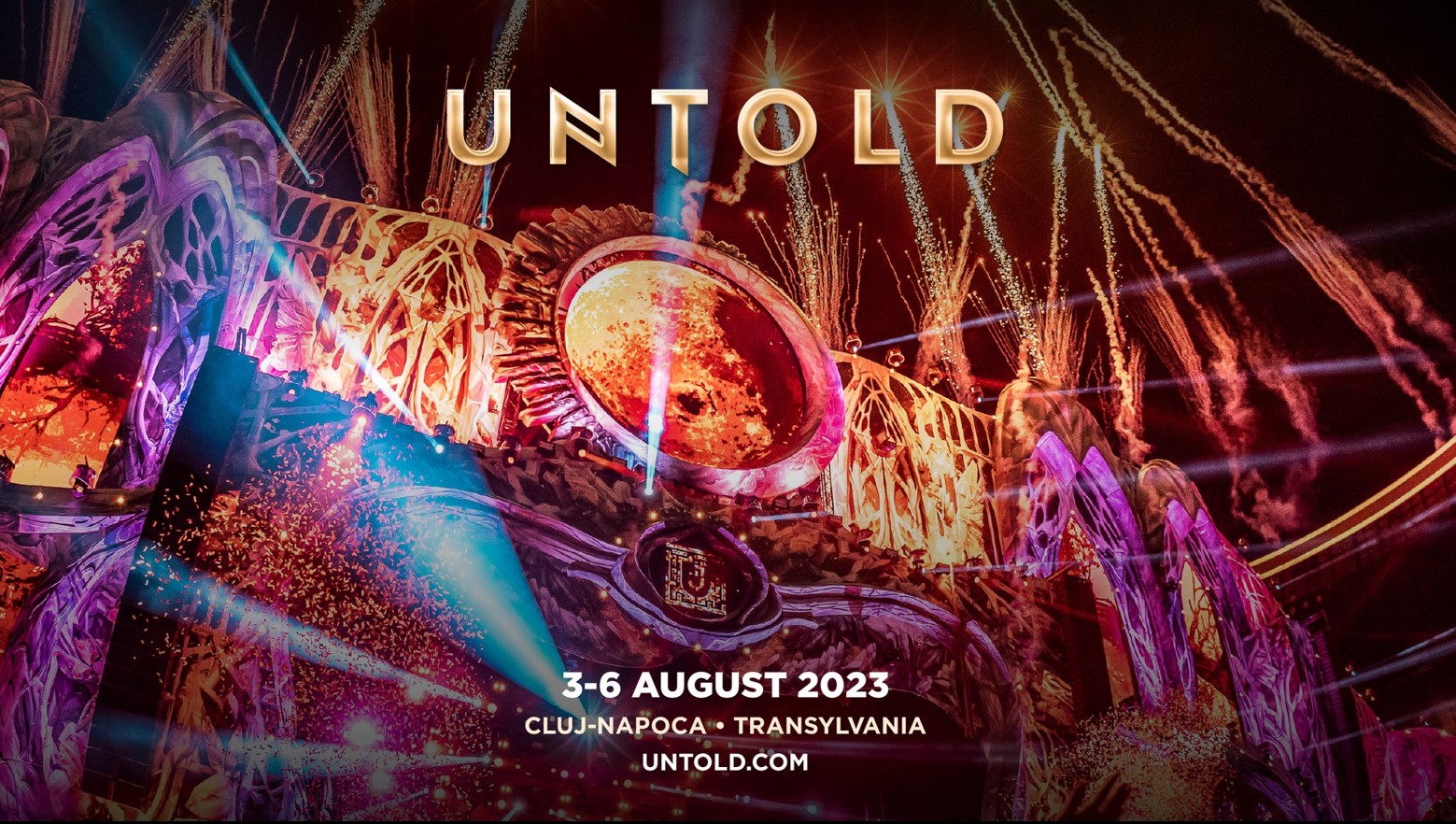 Untold Festival 2023 poster.