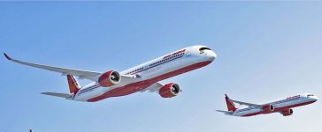 Air India Airbus aircrafts