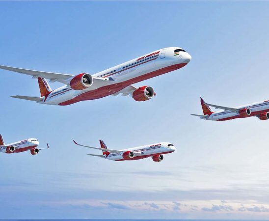 Air India Airbus aircrafts