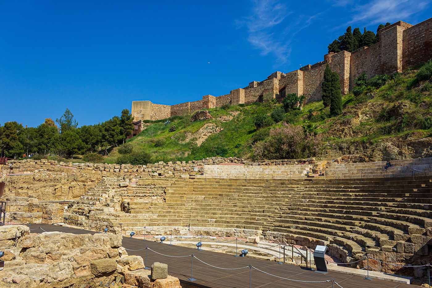 Alcazaba de Malaga, Spain