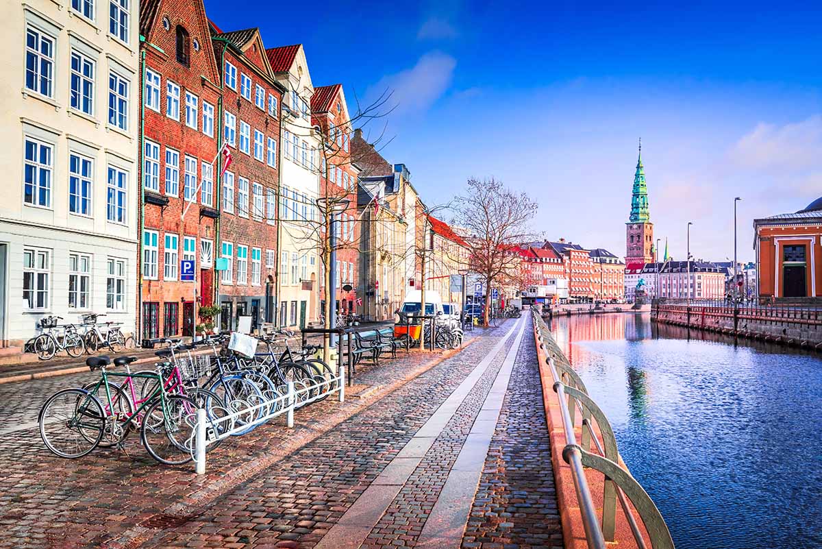 Copenhagen, Denmark - one of the favorites in tech travel destinations in Europe