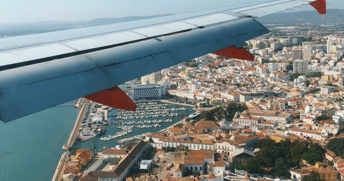 Faro, Portugal from air