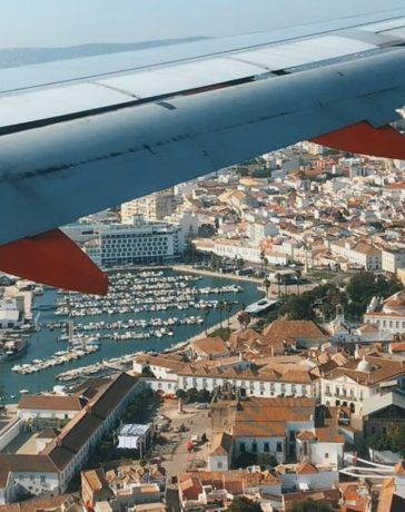 Faro, Portugal from air