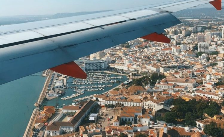 Faro, Portugal from air