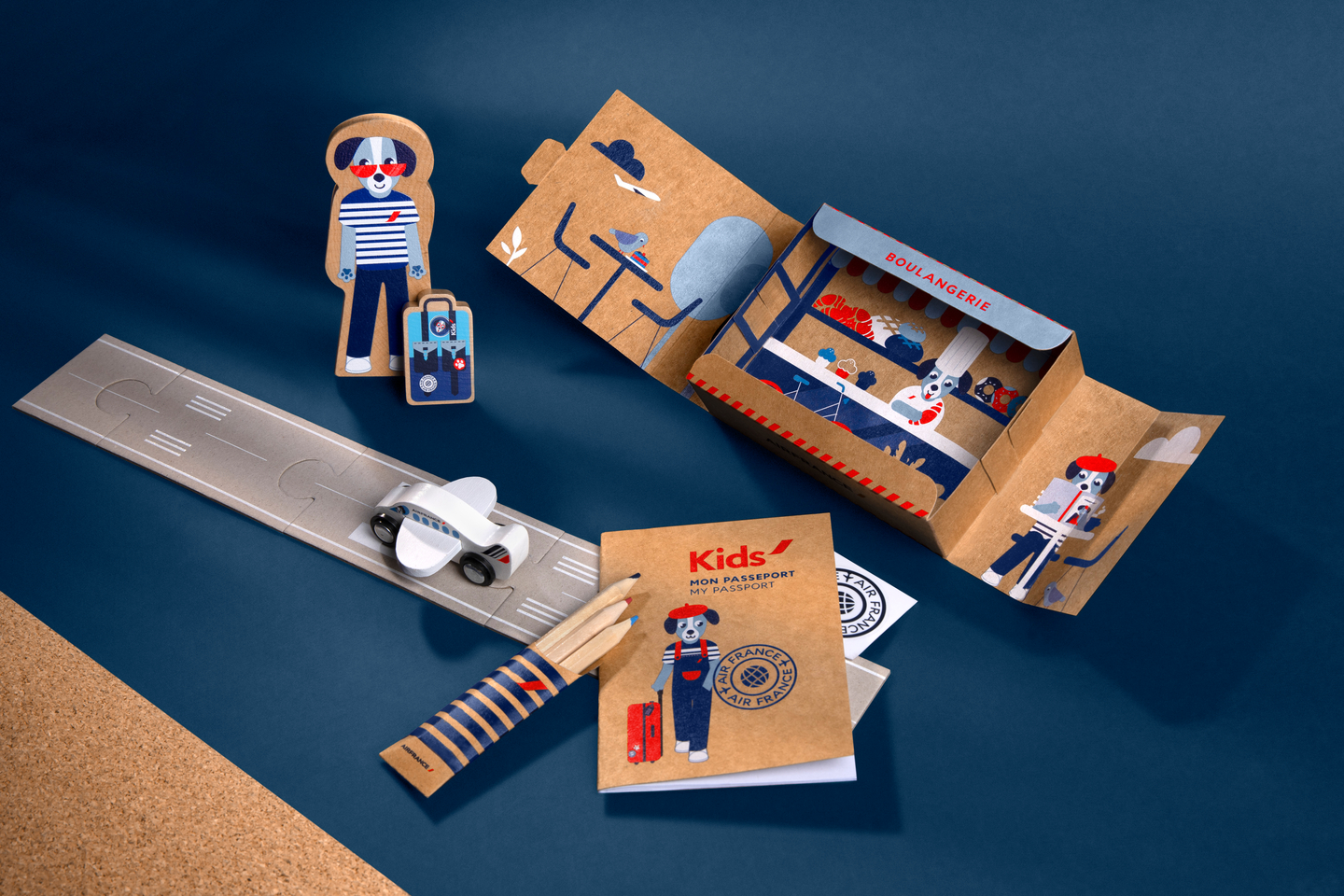 Kids Kit in Air France flights