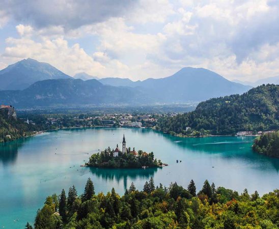 The nature of Slovenia, Lake Bled.
