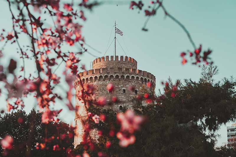 Spring in Thessaloniki, Greece