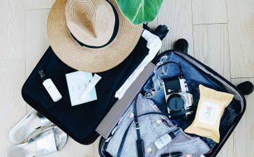Tourist luggage - essential tourist accessories