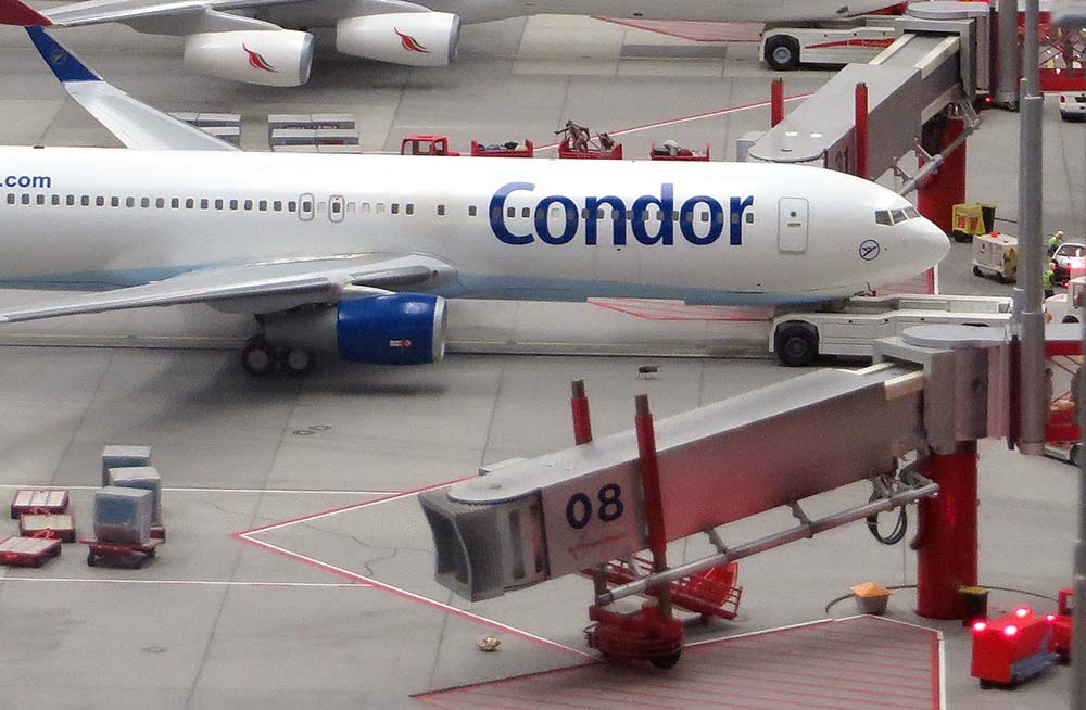 Condor airlines connects Berlin with Hurghada, Dubai and Agadir Euro