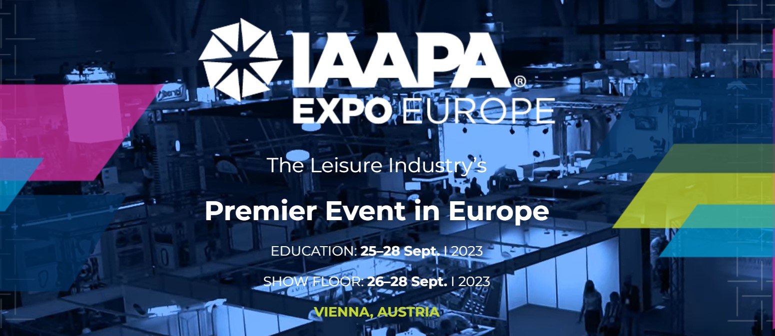 IAAPA Expo Europe 2023 Banner