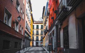 Streets of Madrid, Spain