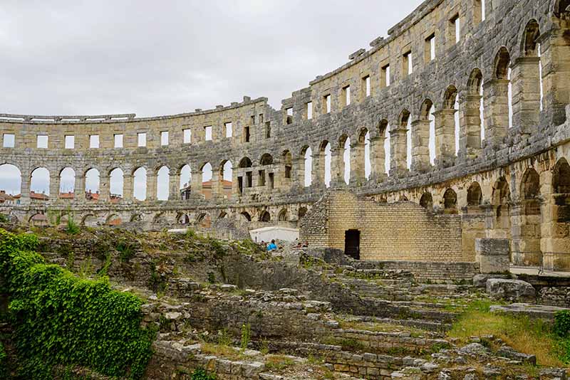 Pula, Istria Croatia. 