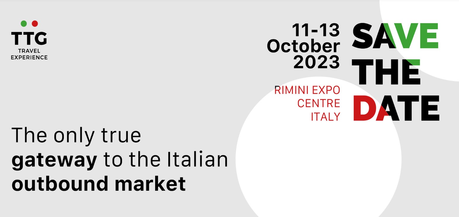 TTG Travel Expo in Rimini, Italy, 2023 October