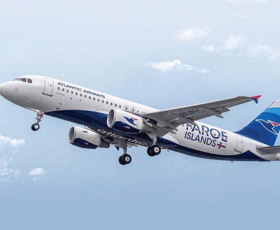 Airbus 320 of Atlantic Airways, Faroe Islands