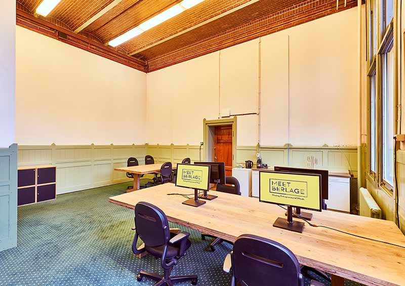 Meet Berlage coworking in Amsterdam. 