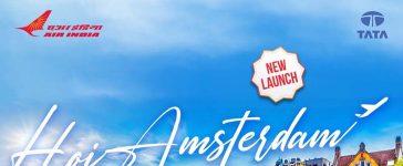 Air India direct flights from Delhi to Amsterdam