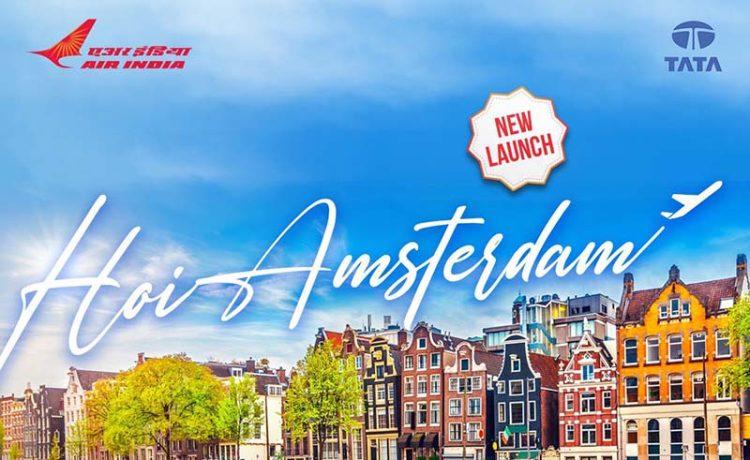 Air India direct flights from Delhi to Amsterdam