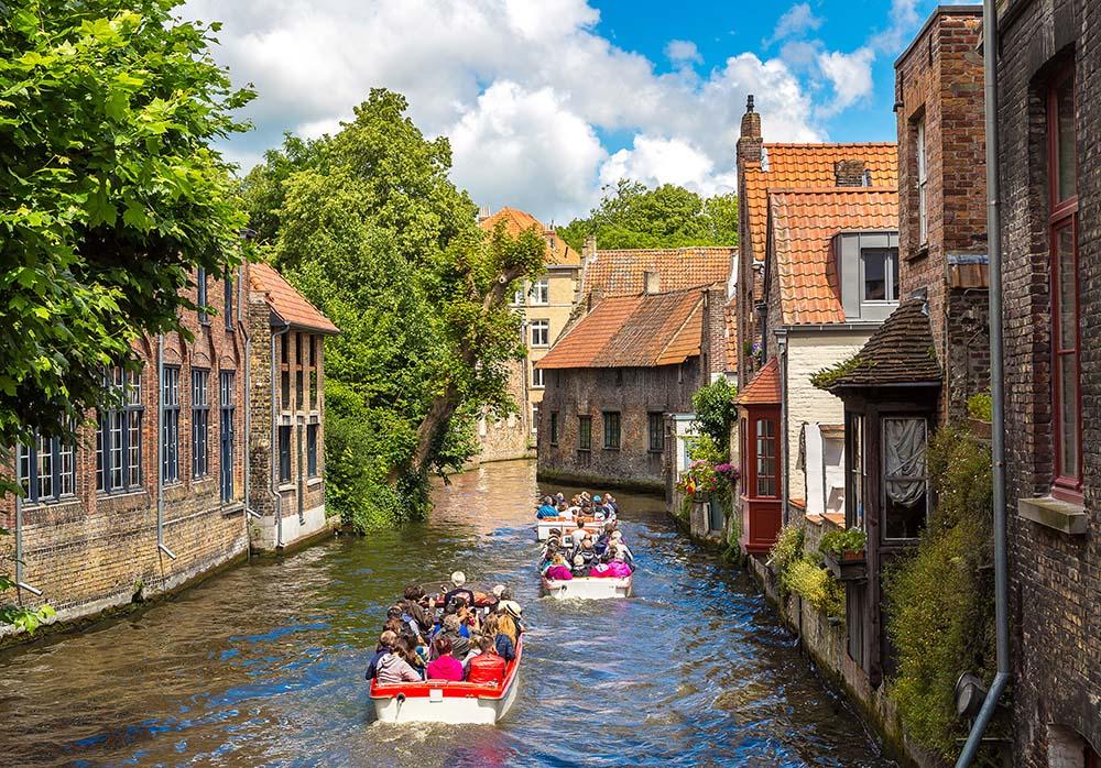 Excursion en bateau à Bruges