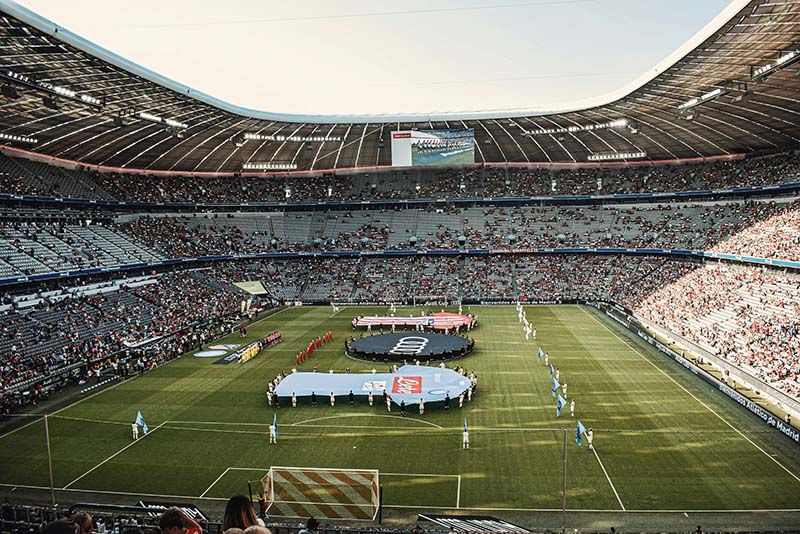 Allianz Arena Munchen, Germany. 