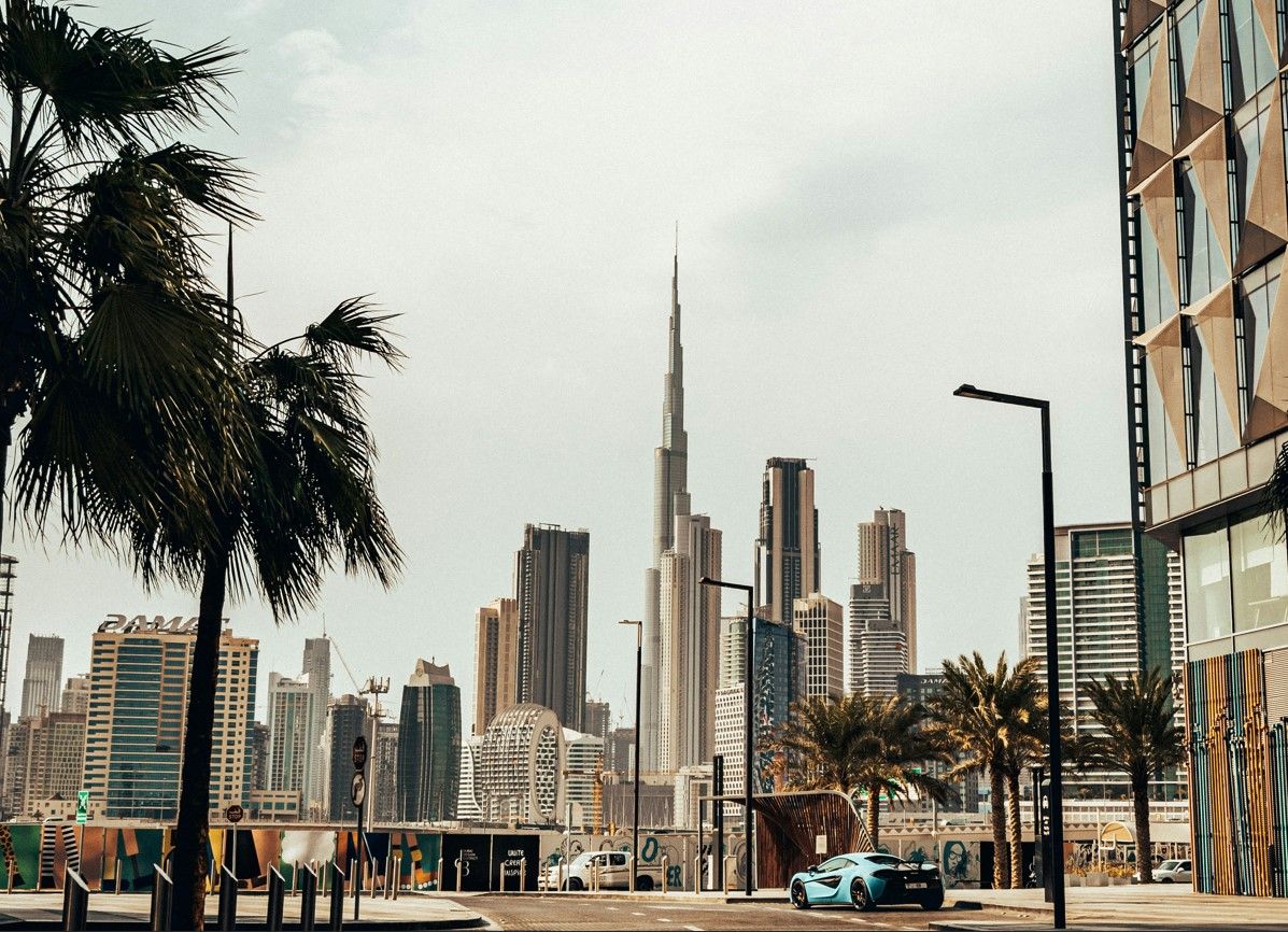 Dubai street scene