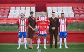 Girona FC and Etihad Airways partnership.