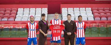 Girona FC and Etihad Airways partnership.