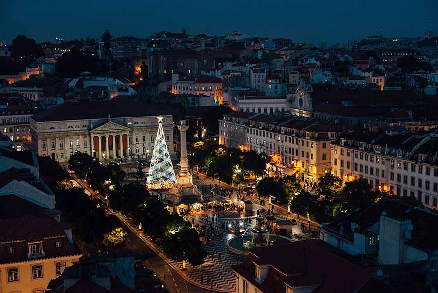 Christmas in Lisbon.